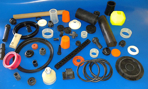 Vulcanised rubber components